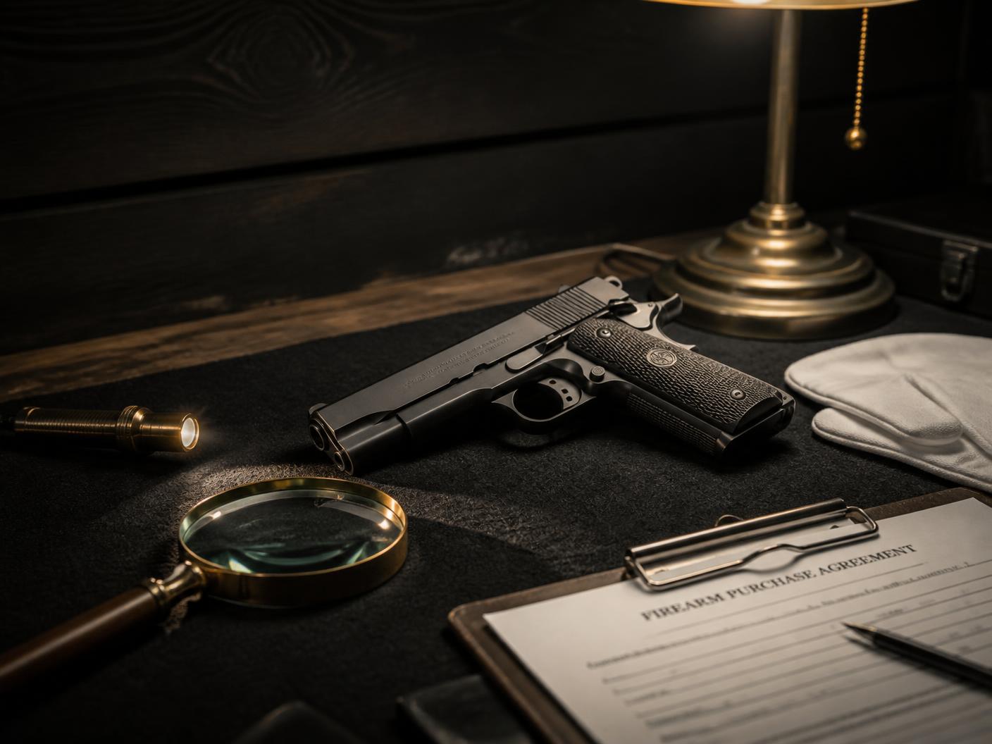 Professional firearm evaluation for a purchase offer